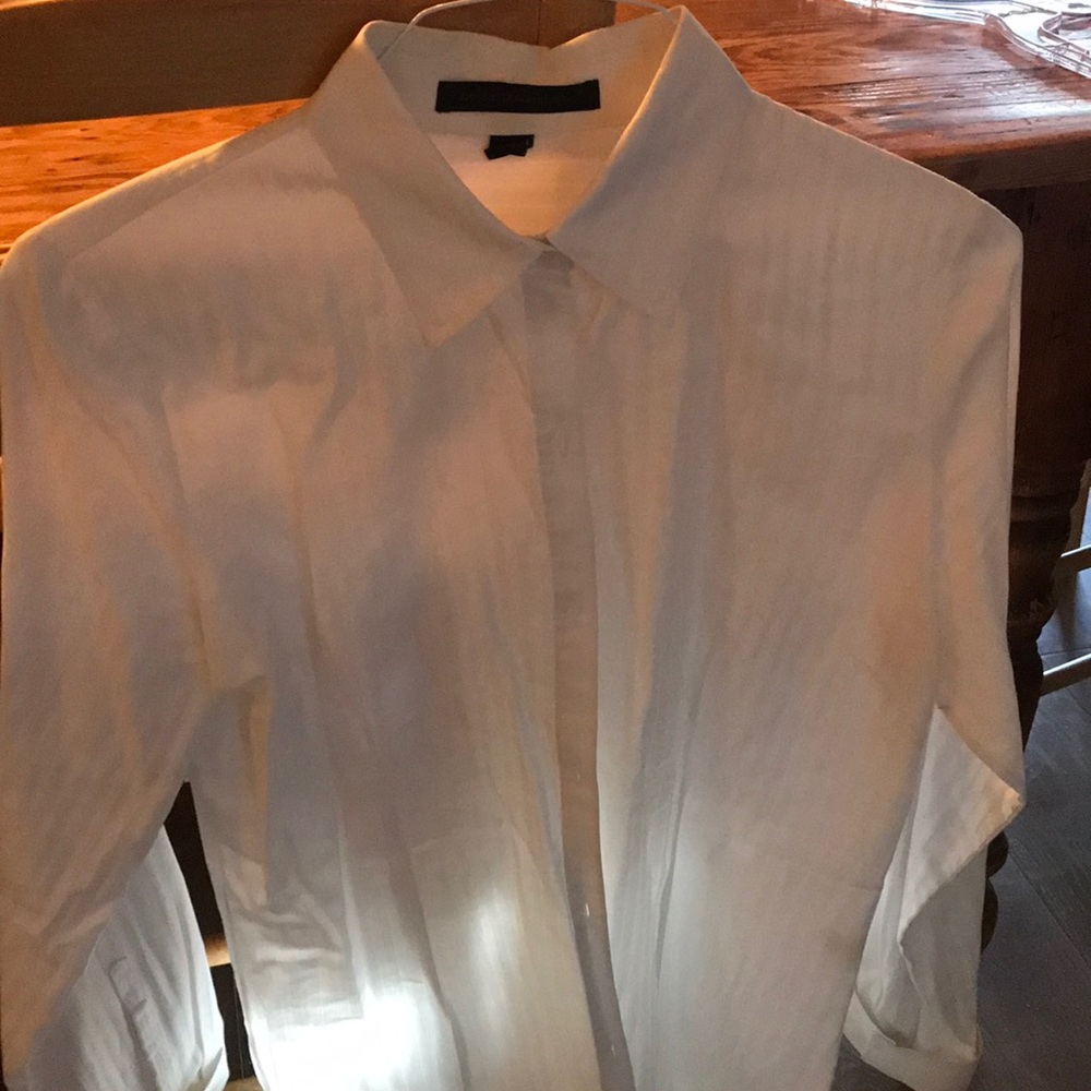 Women’s white blouse with detail